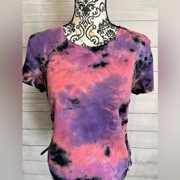 PINK Victoria's Secret | Short Sleeve Tie-Dye Tee - Picture 2 of 9